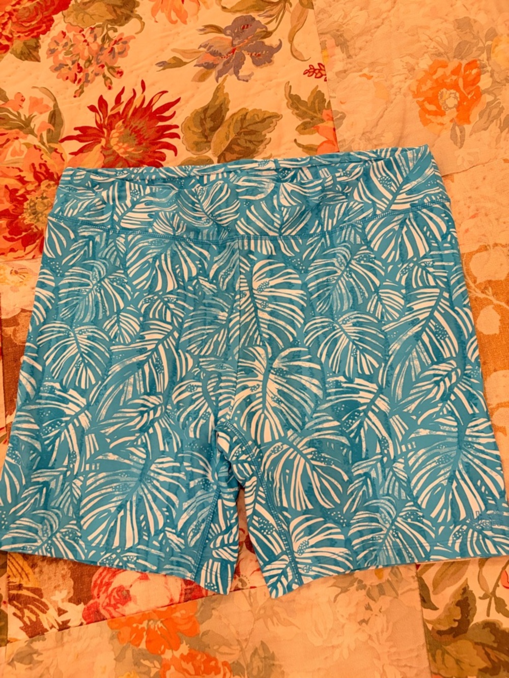 UV SKINZ 2 PIECE SET,SIZE 2X SHORTS NWT, RASHGUARD  NEW NO TAG, AQUA BLUE/WHITE. - Picture 6 of 15